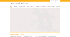 Desktop Screenshot of castillo.com.do