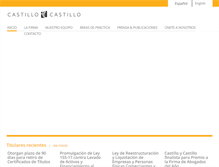 Tablet Screenshot of castillo.com.do